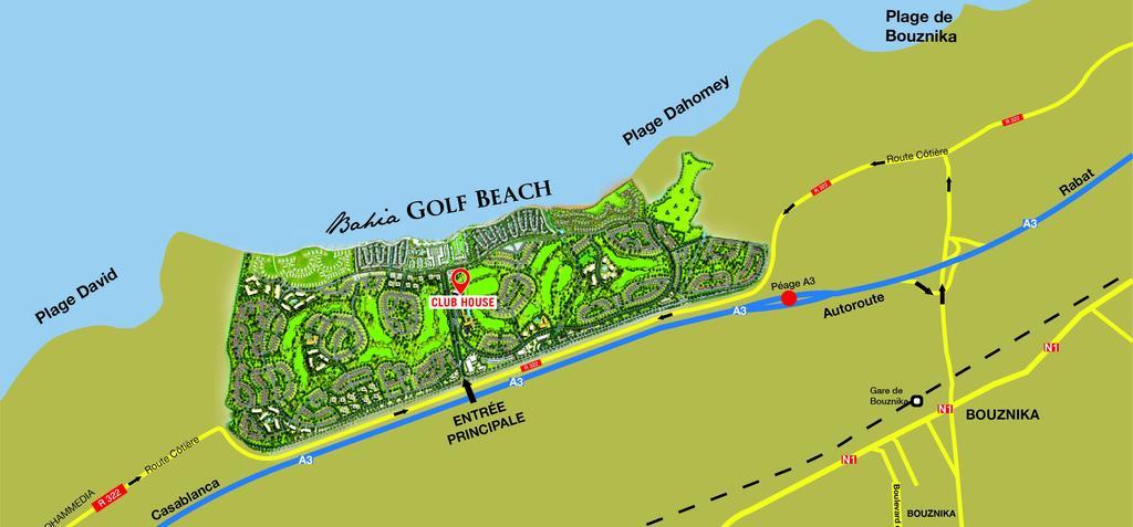 Bahia Golf Beach Bouznika Appart 외부 사진